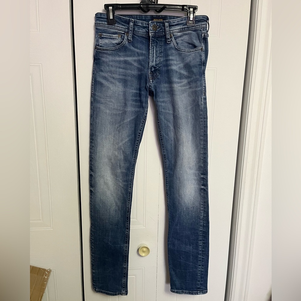Jack & Jones Blue Skinny Jeans for Men